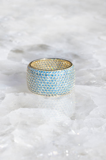 BILLIONAIRE RING- AQUAMARINE